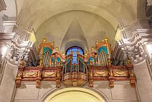 Unikátní barokní varhany z 18. století jsou ozdobou piaristického chrámu, zdroj: archív Vydavatelství MCU, foto: Libor Sváček
