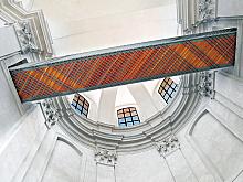 Lávka v piaristickém kostele od architekta Marka Štěpána, zdroj: archív Vydavatelství MCU, foto: Libor Sváček